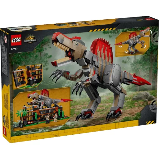 LEGO® Jurassic World 77982 Menekülés a spinosaurus dinó elől