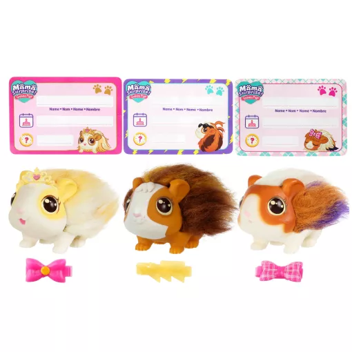 Little Live Pets - Interaktív Mama Surprise tengerimalac bébi hörcsögökkel