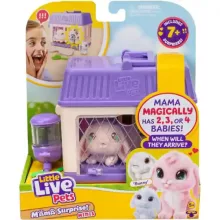 Little Live Pets Mama Surprise Mini - Nyuszimama bébi nyulakkal