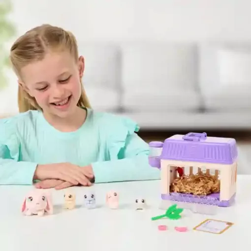 Little Live Pets Mama Surprise Mini - Nyuszimama bébi nyulakkal