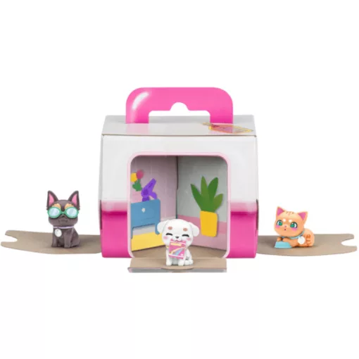 Little Live Pets Mama Surprise Families - Örökbefogadás: Gyűtjhető meglepetés kutya és cica figurák