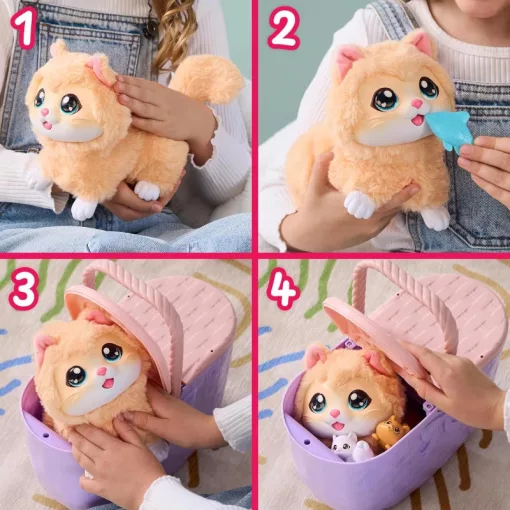 Little Live Pets - Interaktív Mama Surprise cicamama bébi cicákkal
