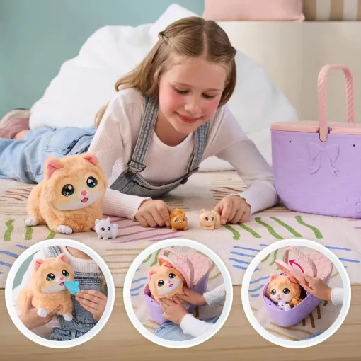 Little Live Pets - Interaktív Mama Surprise cicamama bébi cicákkal
