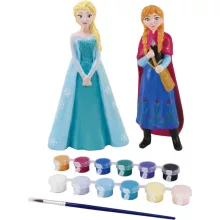 Disney Jégvarázs: Elza és Anna gipsz festőkészlet