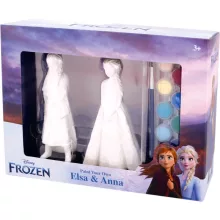 Disney Jégvarázs: Elza és Anna gipsz festőkészlet