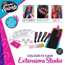 Shimmer 'n Sparkle Colour FX hajdíszítő készlet