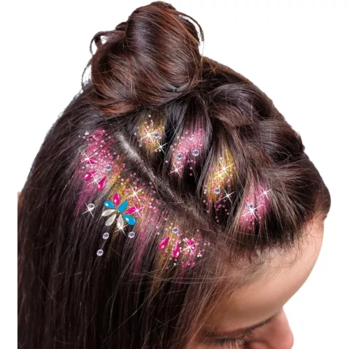 Shimmer 'n Sparkle Colour FX hajdíszítő készlet