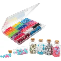 So Beads 3200+ darabos 4 az 1-ben ékszerkészítő készlet