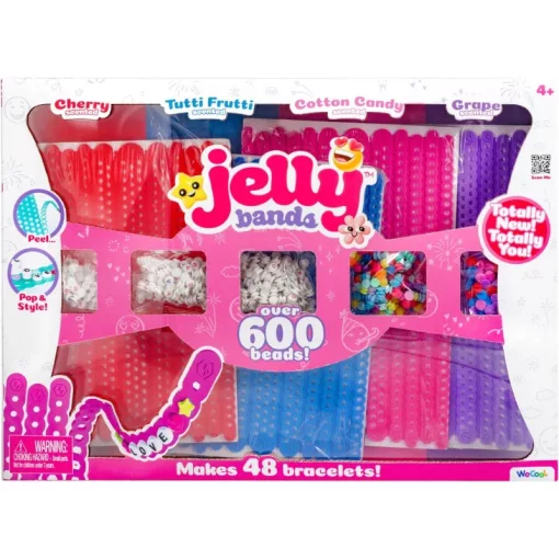 We Cool Jelly Bands illatosított karkötő készítő készlet