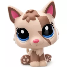 Littlest Pet Shop LPS - Németjuhász kutya figura (#73) - csomagolás nélkül