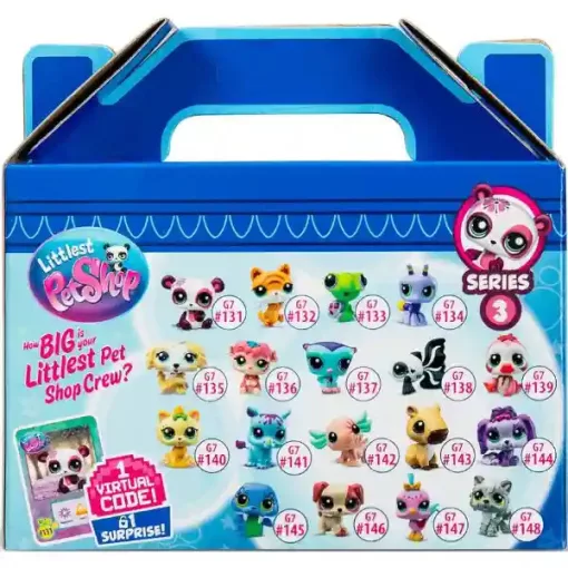 Littlest Pet Shop LPS - Pandamaci figura (#131)