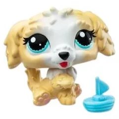 Littlest Pet Shop LPS - Labradoodle kutya figura (#135)