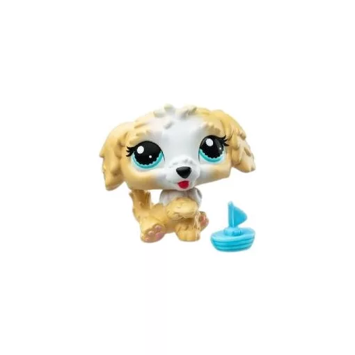 Littlest Pet Shop LPS - Labradoodle kutya figura (#135)