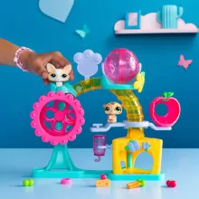 Littlest Pet Shop LPS - Játszótér figurákkal (corgi kutya, hörcsög)