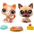   Littlest Pet Shop LPS - Németjuhász kutya és cica figuraszett