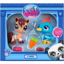 Littlest Pet Shop LPS - Póniló és harkály figuraszett