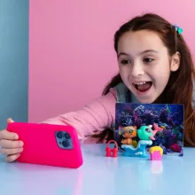 Littlest Pet Shop LPS - Vizes kaland figurákkal (vidra, delfin)