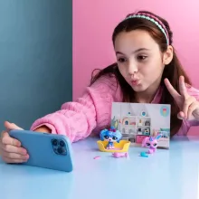 Littlest Pet Shop LPS - Fodrászat figurákkal (kutya, nyuszi)