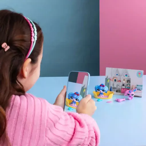 Littlest Pet Shop LPS - Fodrászat figurákkal (kutya, nyuszi)