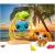   Littlest Pet Shop LPS - Tengerparti napozás figurákkal (labradoodle kutya (#45) és bagoly (#44))