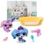  Littlest Pet Shop LPS - Fodrászat figurákkal (máltai selyemkutya (#48) és nyuszi (#49))