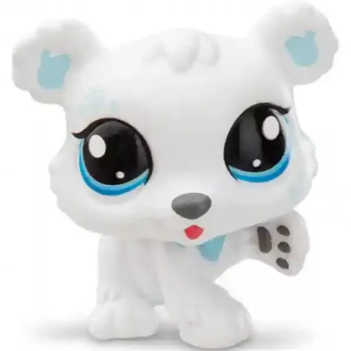 Littlest Pet Shop LPS - Téli gyűjtői készlet figurákkal (jegesmedve, pingvin, ló, farkas, nyuszi)