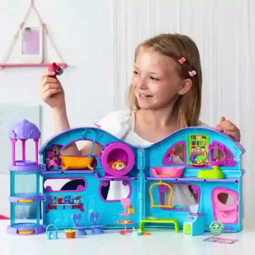 Littlest Pet Shop LPS - Littlest Pet Shop házikó figurákkal (vízidisznó, tengerimalac)