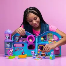 Littlest Pet Shop LPS - Littlest Pet Shop házikó figurákkal (vízidisznó, tengerimalac)