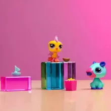 Littlest Pet Shop LPS - Vízidisznó (kapibara) (#90) és ara papagáj (#91) figuraszett