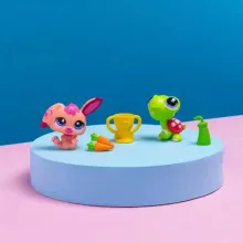 Littlest Pet Shop LPS - Teknős (#94) és nyuszi (#95) figuraszett