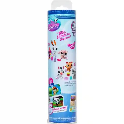 Littlest Pet Shop LPS - Harkály (fakopáncs) (#99), nyuszi (#100) és mókus (#101) figuraszett