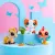   Littlest Pet Shop LPS - Ló (#163), kakas (#164) és kutya (#165) figuraszett