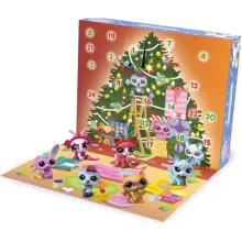 Littlest Pet Shop LPS - Littlest Pet Shop adventi kalendárium, naptár (pandamaci, bagoly, róka, őz, nyuszi, mosómedve)