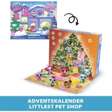 Littlest Pet Shop LPS - Littlest Pet Shop adventi kalendárium, naptár (pandamaci, bagoly, róka, őz, nyuszi, mosómedve)