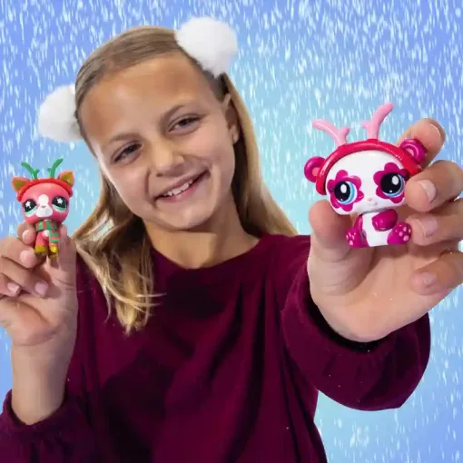 Littlest Pet Shop LPS - Littlest Pet Shop adventi kalendárium, naptár (pandamaci, bagoly, róka, őz, nyuszi, mosómedve)