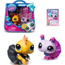 Littlest Pet Shop LPS - Méhecske (#413) és leguán (#414) figuraszett