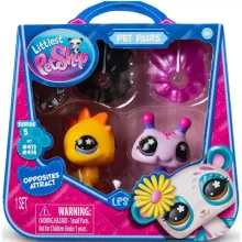 Littlest Pet Shop LPS - Méhecske (#413) és leguán (#414) figuraszett