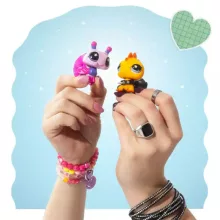 Littlest Pet Shop LPS - Méhecske (#413) és leguán (#414) figuraszett
