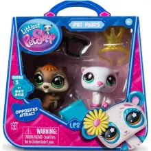 Littlest Pet Shop LPS - Hód (#417) és vidra (#418) figuraszett
