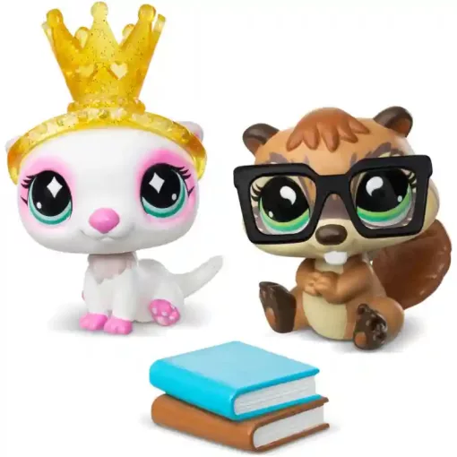 Littlest Pet Shop LPS - Hód (#417) és vidra (#418) figuraszett