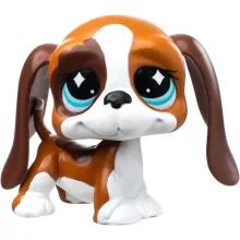 Littlest Pet Shop LPS - Basset Hound kutya figura (#468)