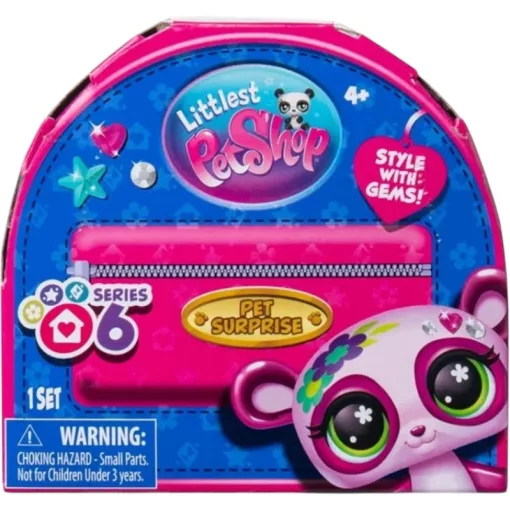 Littlest Pet Shop LPS - Vörös panda figura (#474)