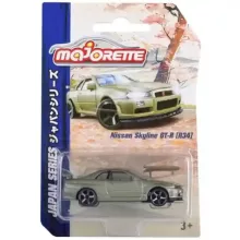 Majorette Nissan Skyline GT-R (R34) kisautó levehető motorháztetővel