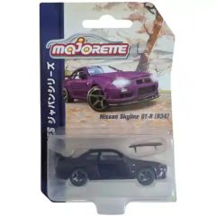   Majorette Nissan Skyline GT-R (R34) kisautó levehető motorháztetővel