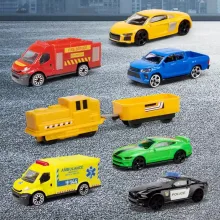 Majorette 7 szintes interaktív motorizált giga autópálya járművekkel