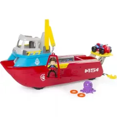   Mancs őrjárat - Sea Patrol: Sea Patroller interaktív kétéltű jármű Ryder figurával
