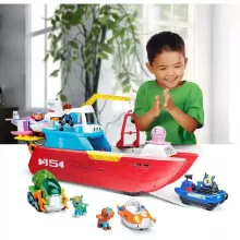 Mancs őrjárat - Sea Patrol: Sea Patroller interaktív kétéltű jármű Ryder figurával