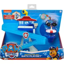 Mancs őrjárat - Kalandos öböl fürdőjáték Chase figurával és világító járművével, Paw Patrol