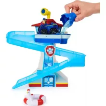 Mancs őrjárat - Kalandos öböl fürdőjáték Chase figurával és világító járművével, Paw Patrol