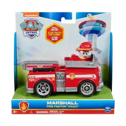 Mancs őrjárat - Marshall és tűzoltó járműve